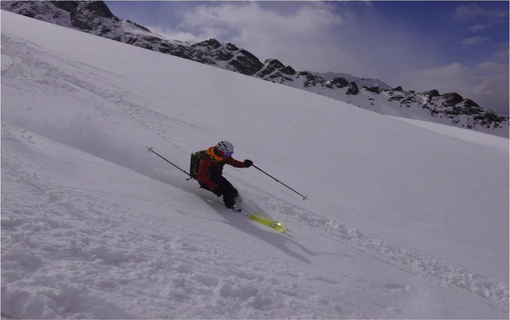 Scialpinismo valle aurina powder Jimmy